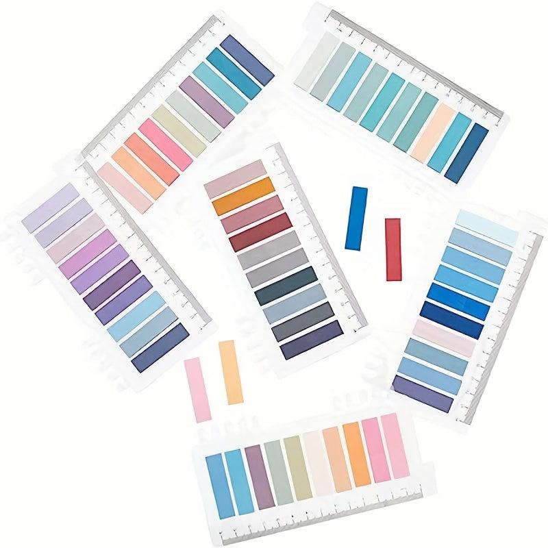 Clear Adhesive Index Labels 1200pcs Translucent Waterproof Sticky Notes