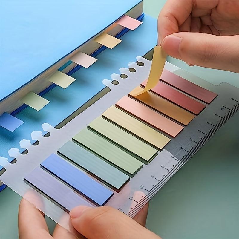 Clear Adhesive Index Labels 1200pcs Translucent Waterproof Sticky Notes