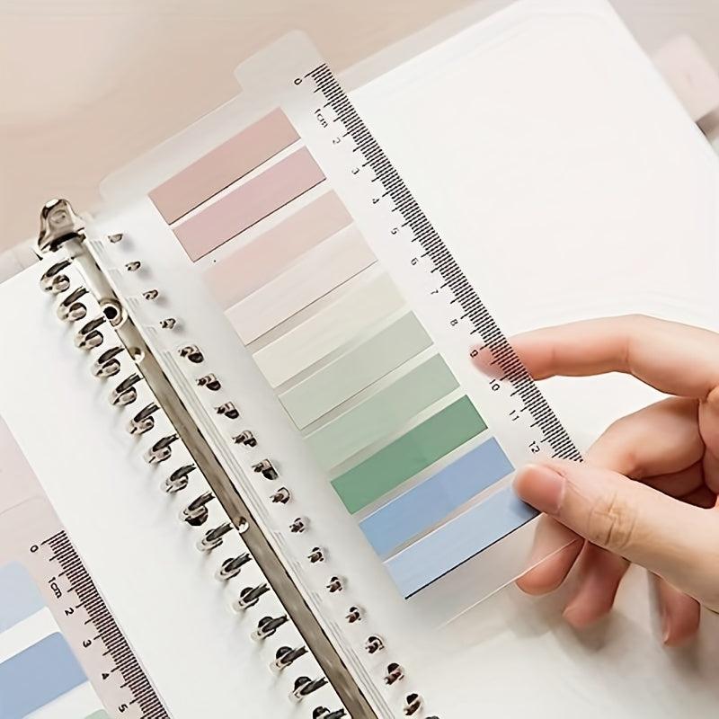 Clear Adhesive Index Labels 1200pcs Translucent Waterproof Sticky Notes