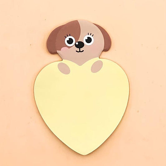 Cartoon Animal Sticky Notes - 25 Sheets, Student Message Notes