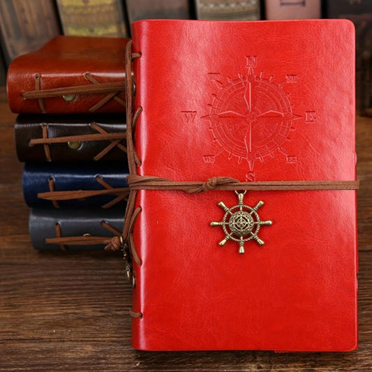 75 Sheet Retro Hand Account Book Loose-leaf Business Notebook