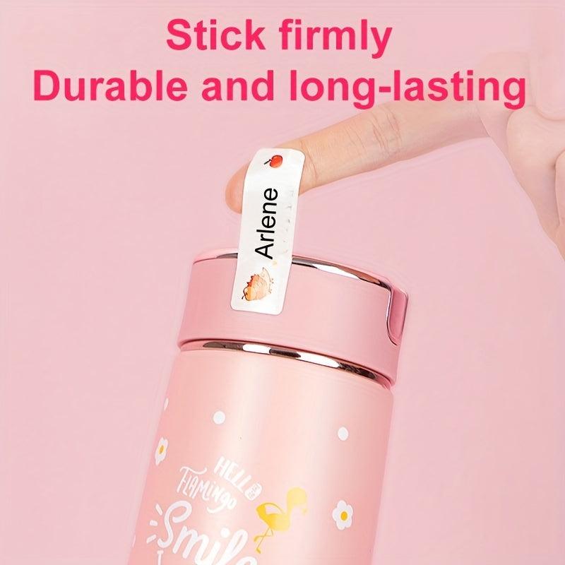 Personalize Your Kids' School Supplies with Animal Style Name Stickers
