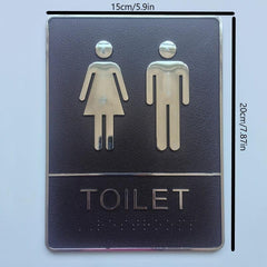 Stylish Acrylic Bathroom Wall Sticker