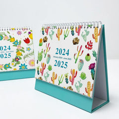English Creative 18-Month Calendar, 365-Day Countdown