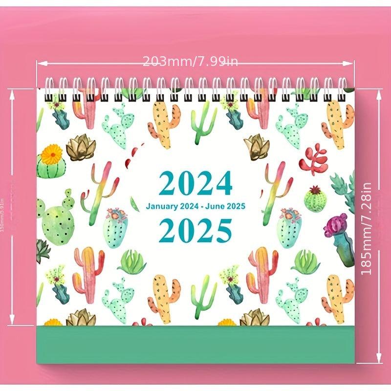 English Creative 18-Month Calendar, 365-Day Countdown