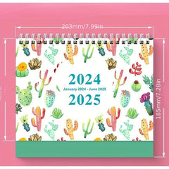English Creative 18-Month Calendar, 365-Day Countdown