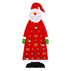 Christmas Tree Countdown Felt Decorative Pendant