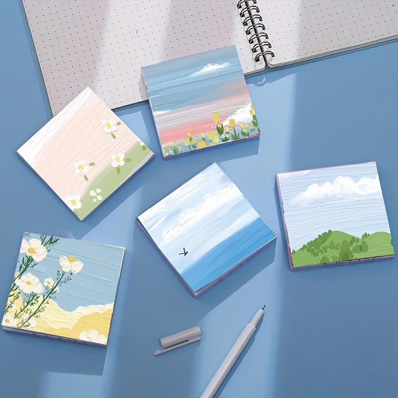90 Sheets Landscape Sticky Notes Self-adhesive Stickers