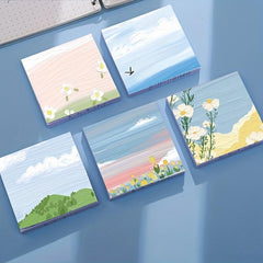 90 Sheets Landscape Sticky Notes Self-adhesive Stickers