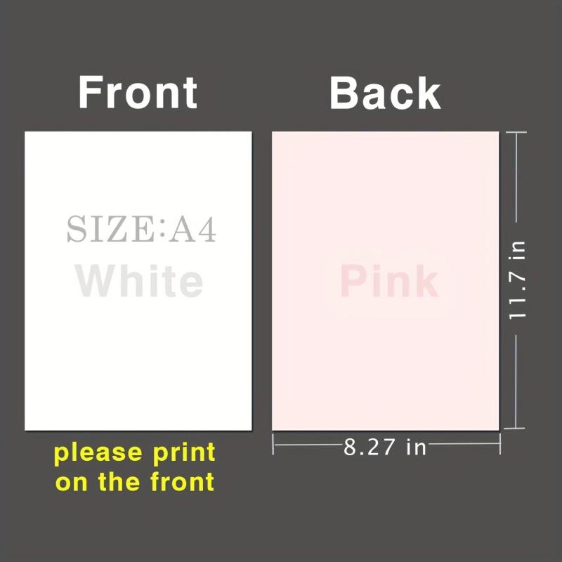 A4 Sublimation Heat Transfer Paper 105gsm for Non-Cotton Fabric