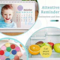 35PCS Colorful Transparent Sticky Notes Memo Stickers for Home & Office Use