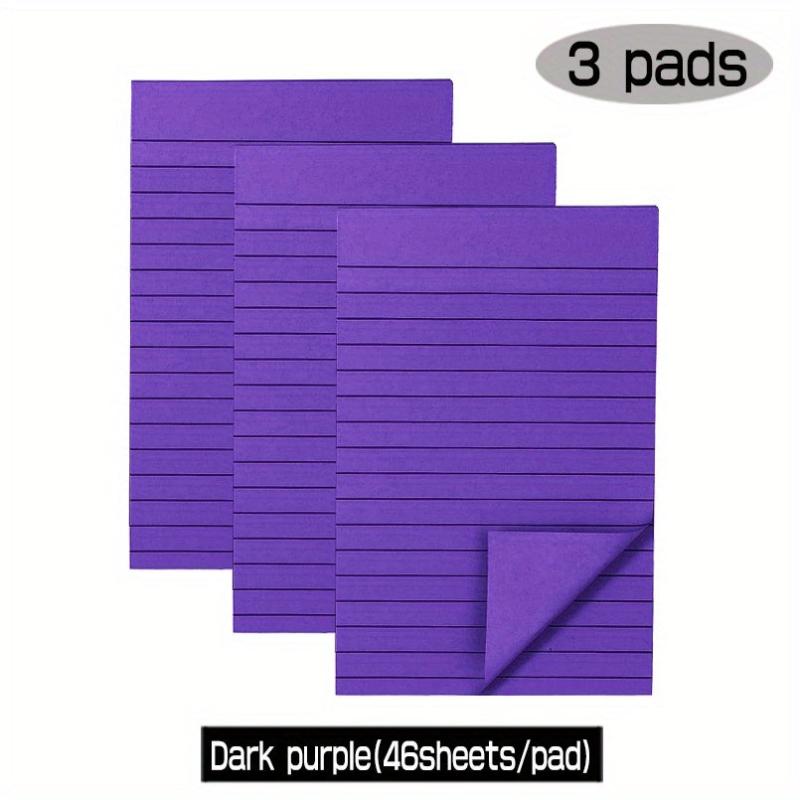 Large Sticky Notes 4x6 IN, Bright Pastel Colors, 46 Sheets x 9 Pack