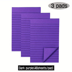 Large Sticky Notes 4x6 IN, Bright Pastel Colors, 46 Sheets x 9 Pack