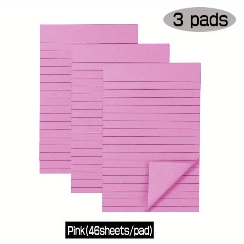 Large Sticky Notes 4x6 IN, Bright Pastel Colors, 46 Sheets x 9 Pack