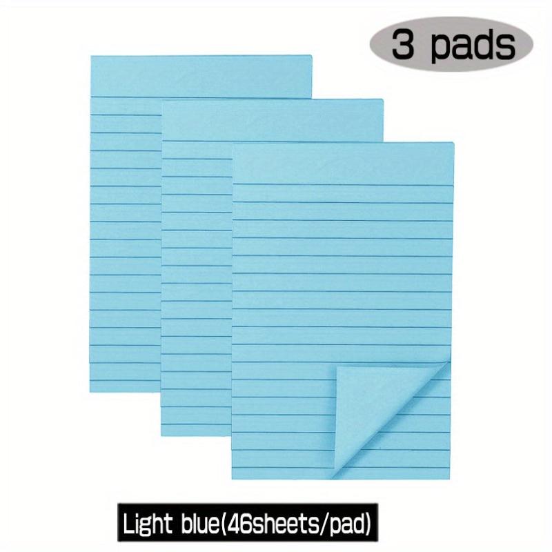 Large Sticky Notes 4x6 IN, Bright Pastel Colors, 46 Sheets x 9 Pack