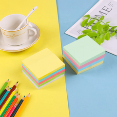 100 Sheets Colored Sticky Notes for Office Study Messages