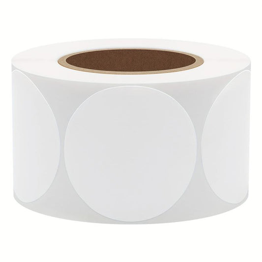 750 Sheets 51mm Round Thermal Paper for Label Printers