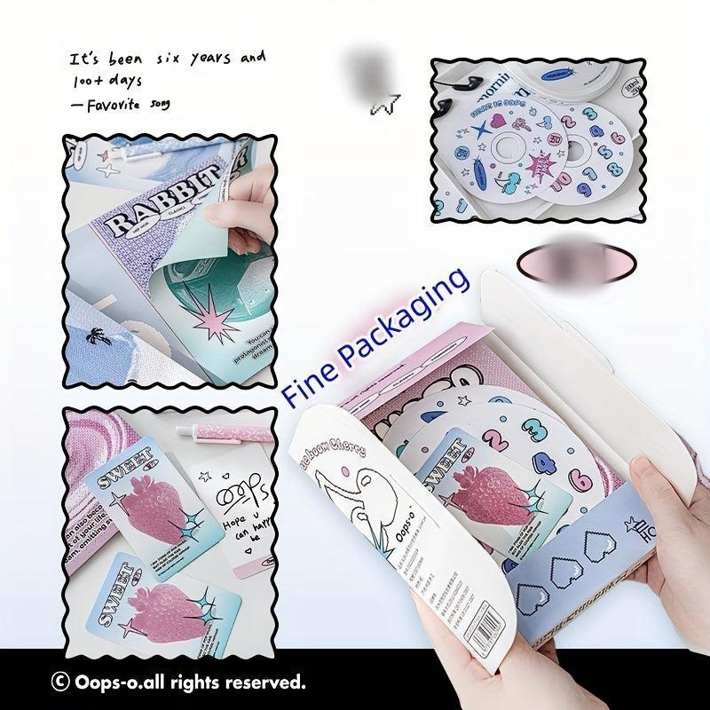 Retro Plan Journal Album Diary Material Notebook