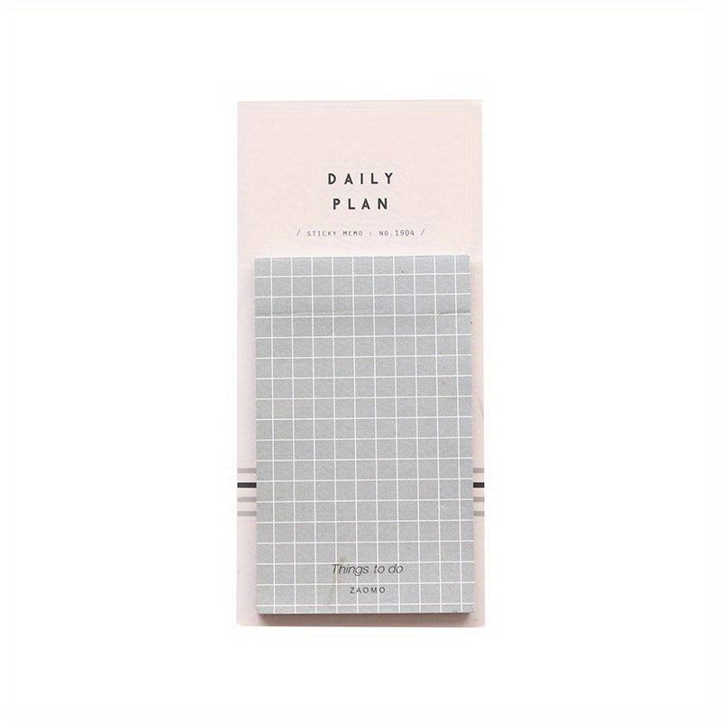 50-Sheet Tearable Sticky Week Monthly Planner Pad