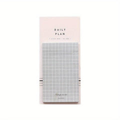 50-Sheet Tearable Sticky Week Monthly Planner Pad