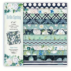 Retro Art Scrapbook Paper for Photo Frame Decoration