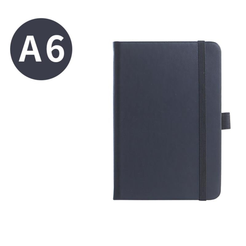 A6 Pocket Notebook Mini Ruled Lined Journal Portable Smooth College Leather