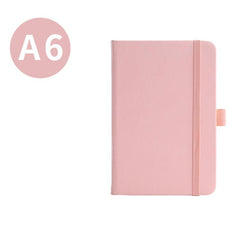 A6 Pocket Notebook Mini Ruled Lined Journal Portable Smooth College Leather