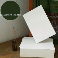 100 Sheets Blank Card Memory Message Index Card