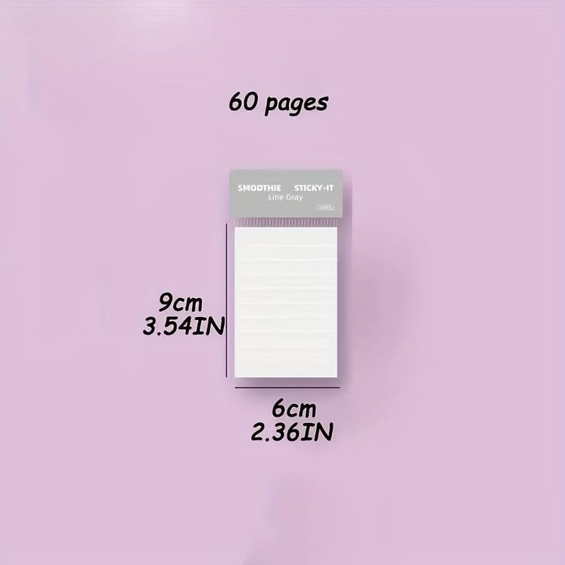Sticky Note Paper Cartoon Student Notebook Creative Sticker