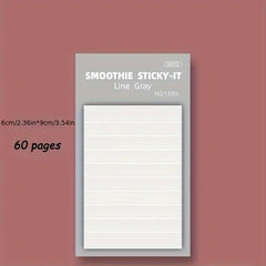 Sticky Note Paper Cartoon Student Notebook Creative Sticker