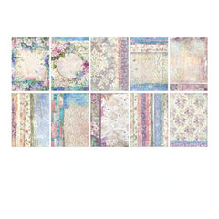 50pcs Alice Series Double Sided Scrapbook Paper Pack