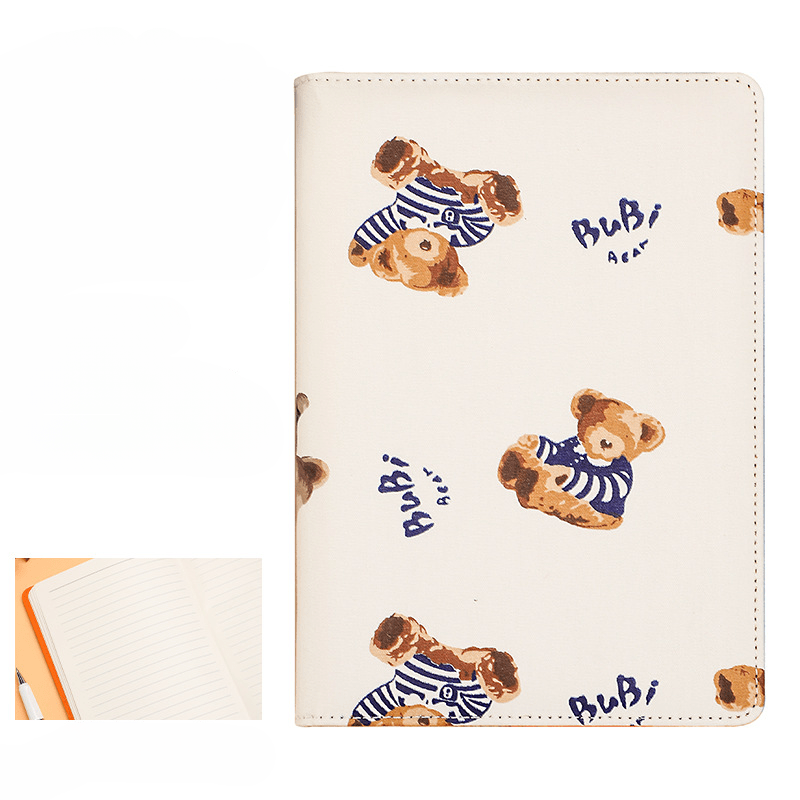 Little Bear Flip Book Hand Ledger Detachable Notebook Art Notes