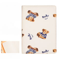 Little Bear Flip Book Hand Ledger Detachable Notebook Art Notes