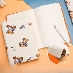 Little Bear Flip Book Hand Ledger Detachable Notebook Art Notes