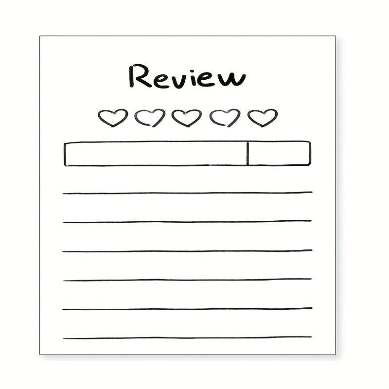 50 Sheets Learning Planner Tearable Memo Pad Mini Note Taking Memo Book