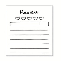 50 Sheets Learning Planner Tearable Memo Pad Mini Note Taking Memo Book
