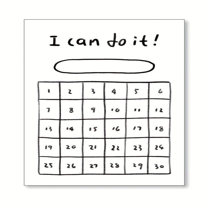 50 Sheets Learning Planner Tearable Memo Pad Mini Note Taking Memo Book