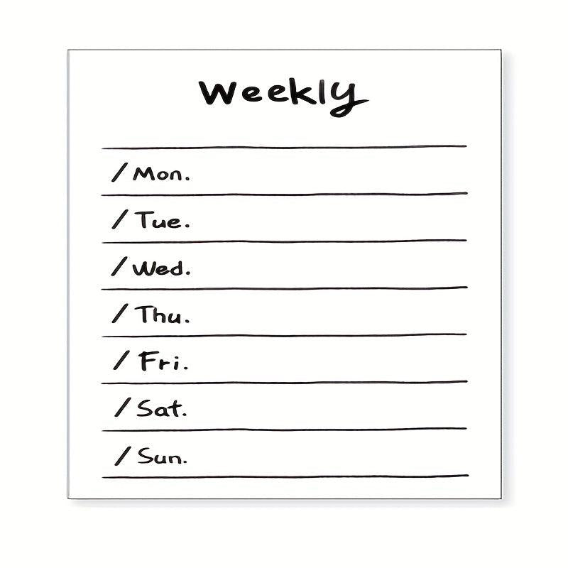 50 Sheets Learning Planner Tearable Memo Pad Mini Note Taking Memo Book