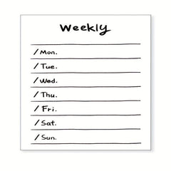 50 Sheets Learning Planner Tearable Memo Pad Mini Note Taking Memo Book
