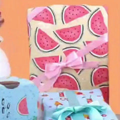 6pcs Christmas Wrapping Paper Holiday Arts Crafts Decor