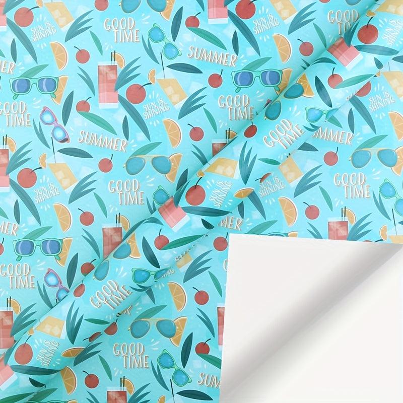 6pcs Christmas Wrapping Paper Holiday Arts Crafts Decor