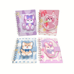 Cartoon Coil Notebook Mini Notepad Back To School