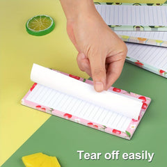 Magnetic Grocery List Pad For Fridge Full Magnet Back Shopping List