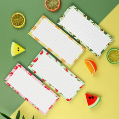 Magnetic Grocery List Pad For Fridge Full Magnet Back Shopping List