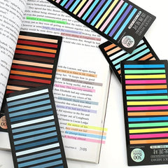 3000pcs Transparent Sticky Page Markers for Books Office School Supplies