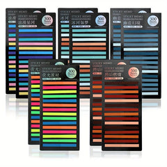 3000pcs Transparent Sticky Page Markers for Books Office School Supplies