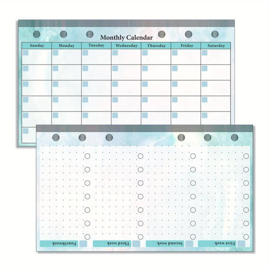 6 Hole Loose Leaf Booklet Core Accessory Package