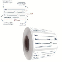 500pcs Kitchen Sticker Refrigerator Freezer Food Storage Date Label