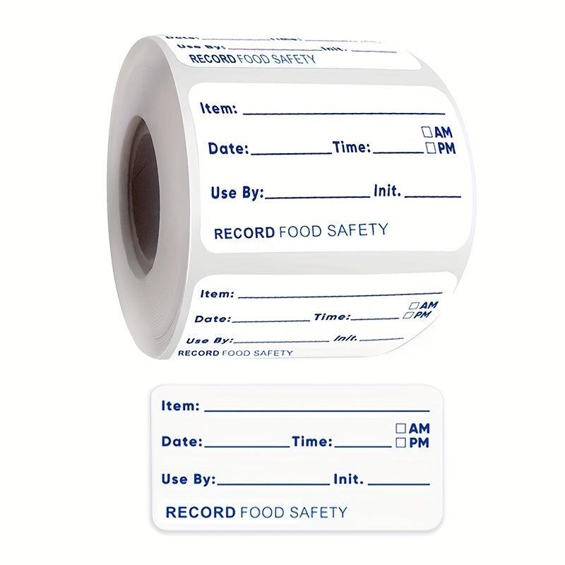 500pcs Kitchen Sticker Refrigerator Freezer Food Storage Date Label