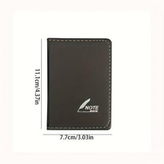 Mini Notepad Handbook Simulation Leather Crimping Notebook